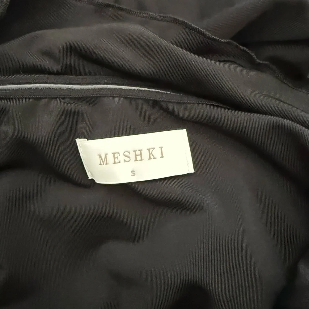 Meshki Bea Strapless Slinky Ruffle Midi Dress - Picture 4 of 4